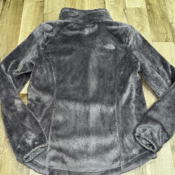 Women’s Fuzzy The North Face full zip jacket size Medium - Picture 2 of 10